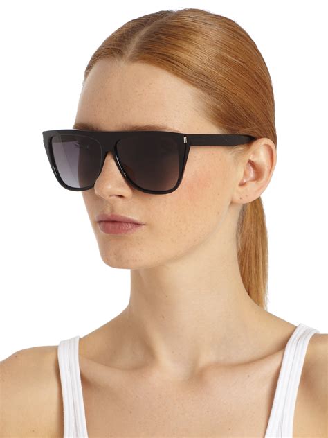 saint laurent black sunglasses